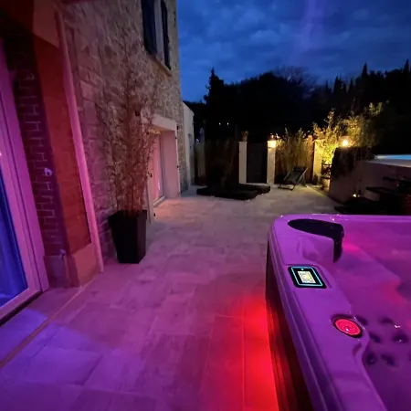 La De Charme Du Mas De La Fontaine De Jonquier Avec Privatif * Séguret